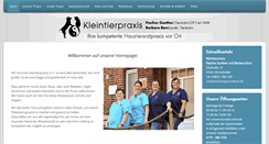 Desktop Screenshot of kleintiergesundheit.de